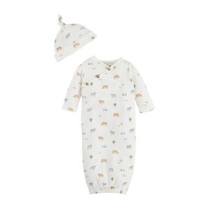 Baby Animal Print Pajamas Set